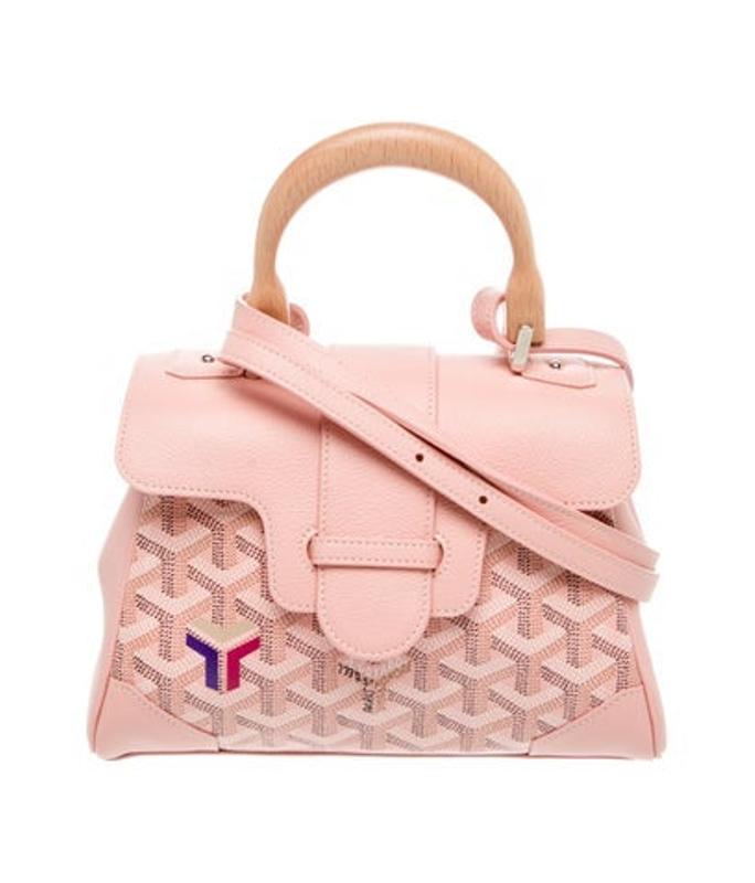 Goyard Powder Pink Goyardine Saigon Souple Mini 2022