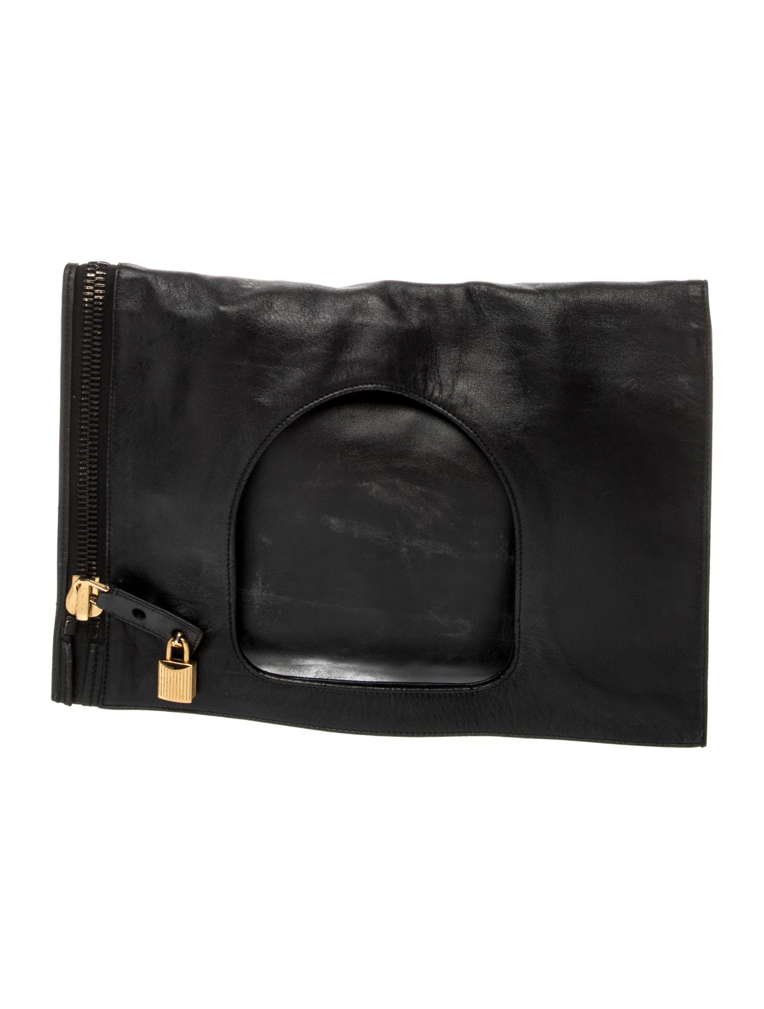 Leather Top Handle Bag