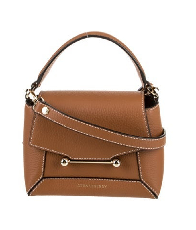 Strathberry Leather Top Handle Bag W Tags