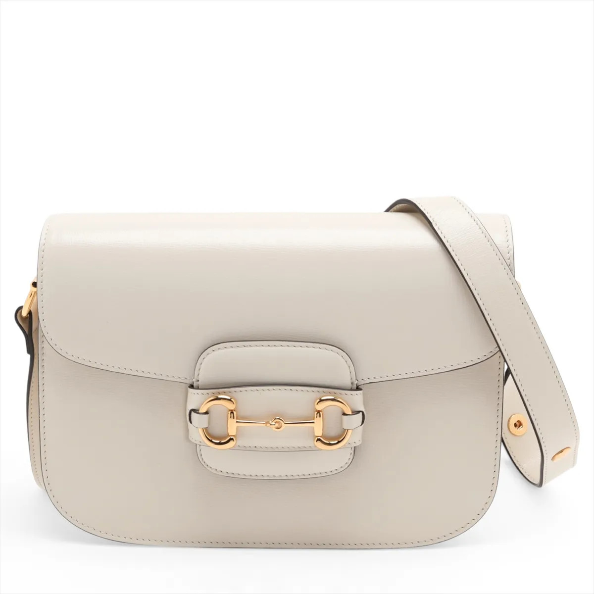 Gucci Horsebit 1955 602204 Leather Shoulder bag Beige