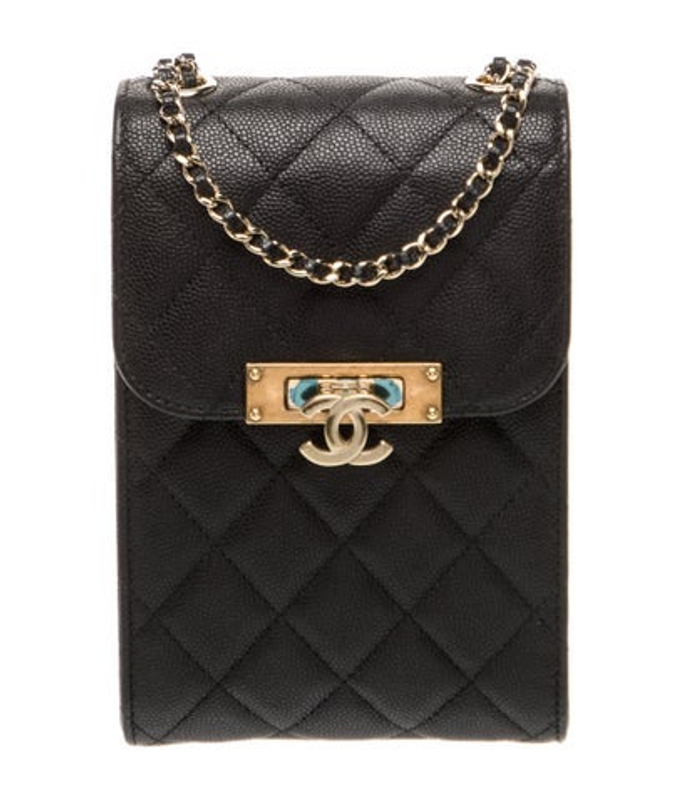 Chanel Golden Class Phone Holder Crossbody Bag