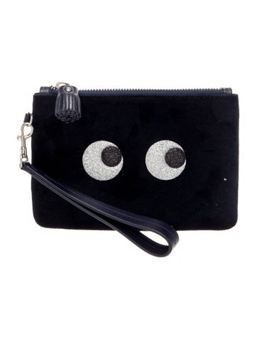Anya Hindmarch Velvet Clutch