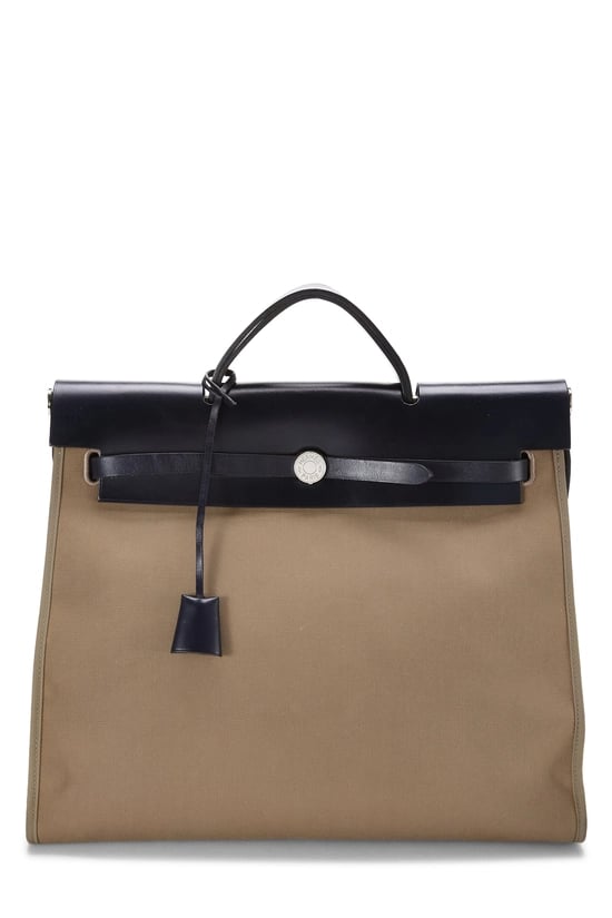Gris Tourterelle Canvas Herbag Zip 39