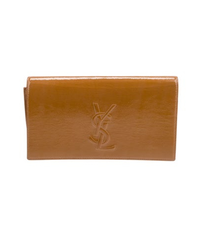 Saint Laurent Saint Laurent Leather Clutch