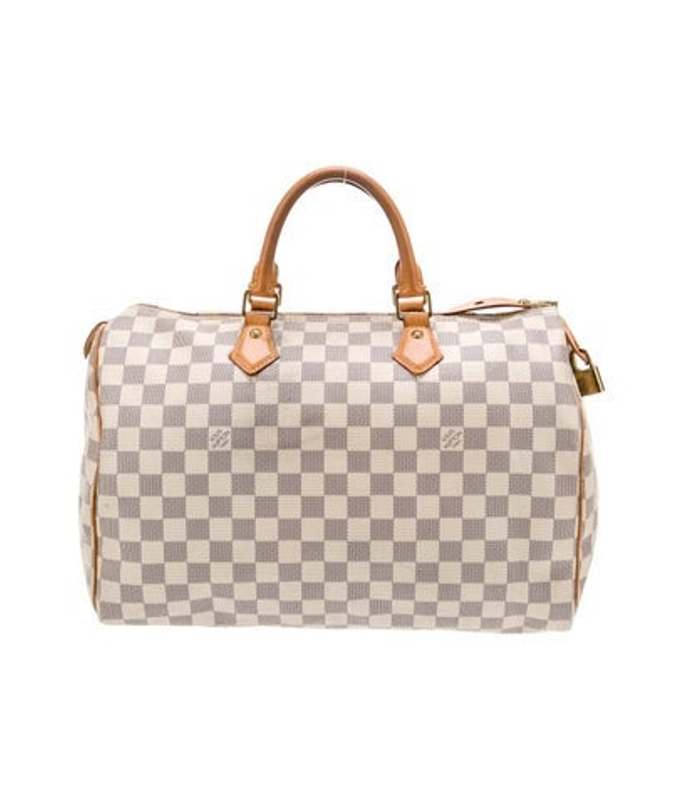 Louis Vuitton Vuitton Damier Azur Speedy 35