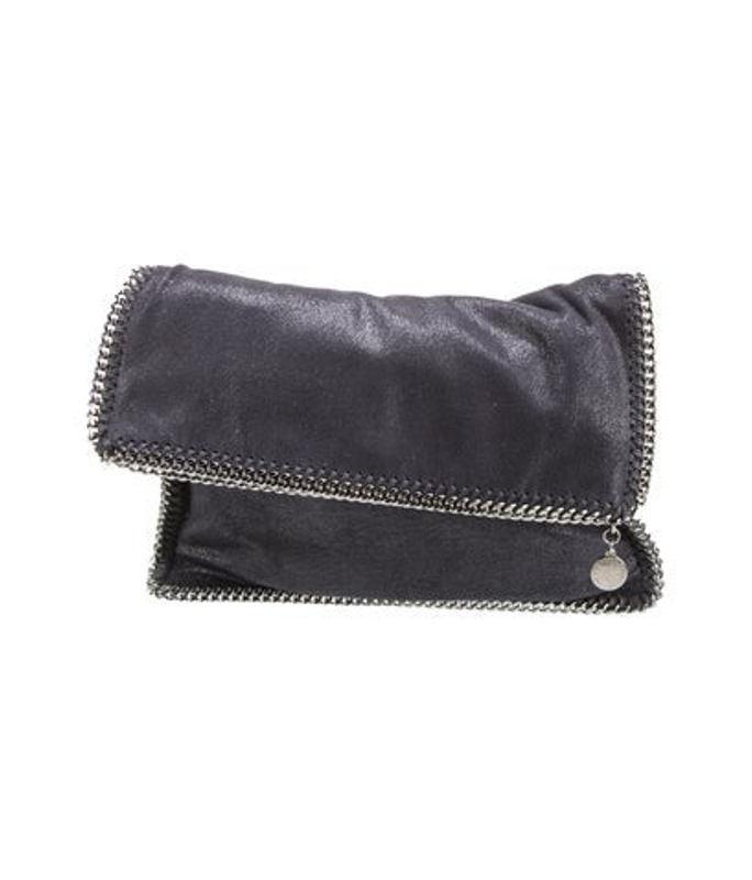 Stella McCartney Mccartney Vegetarian Suede Clutch