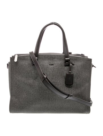 Leather Top Handle Bag