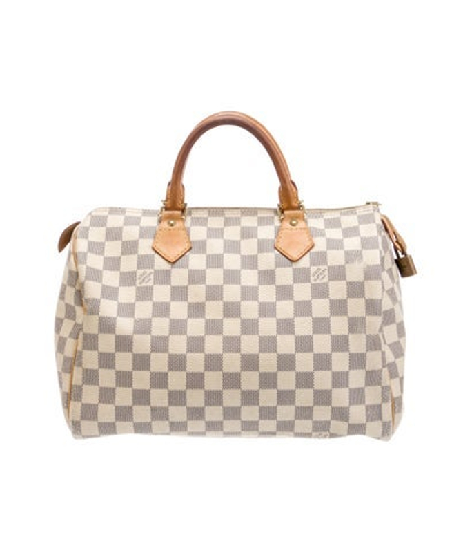 Louis Vuitton Vuitton Damier Azur Speedy 35