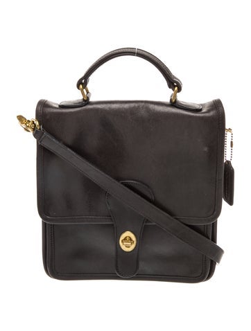 Leather Top Handle Bag