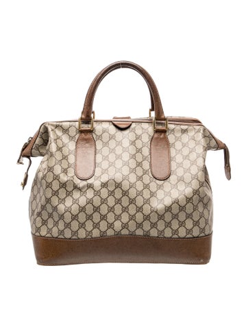 GG Supreme Top Handle Bag Vintage