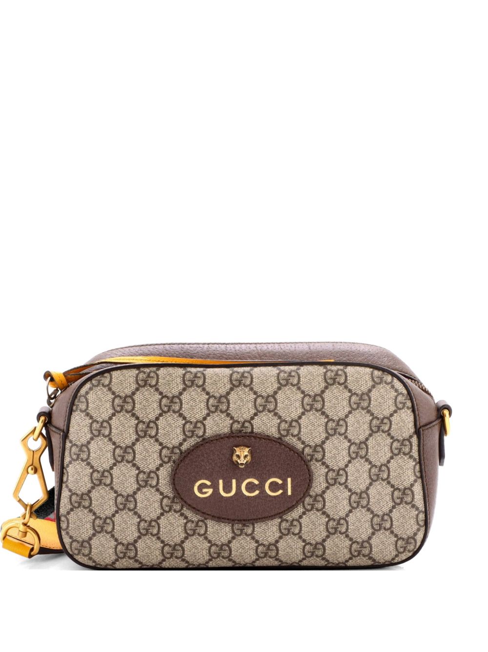Neo Vintage Camera Messenger Bag GG Coated Canvas crossbody bag