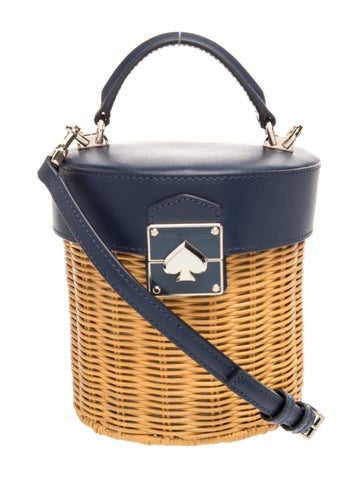 Wicker Bucket Bag
