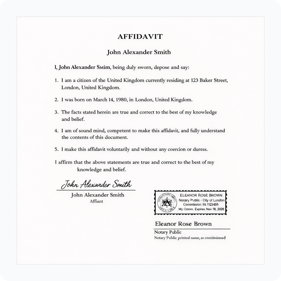 What You Receive After Your Notary Appointment