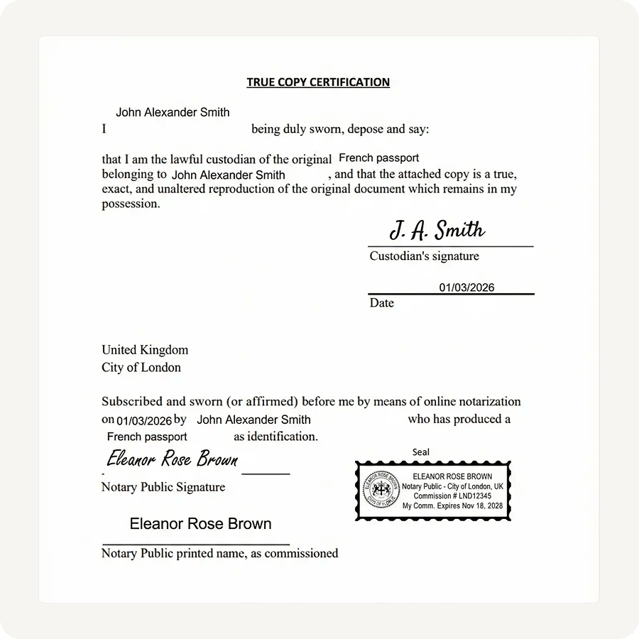 What You Receive After Your Notary Appointment