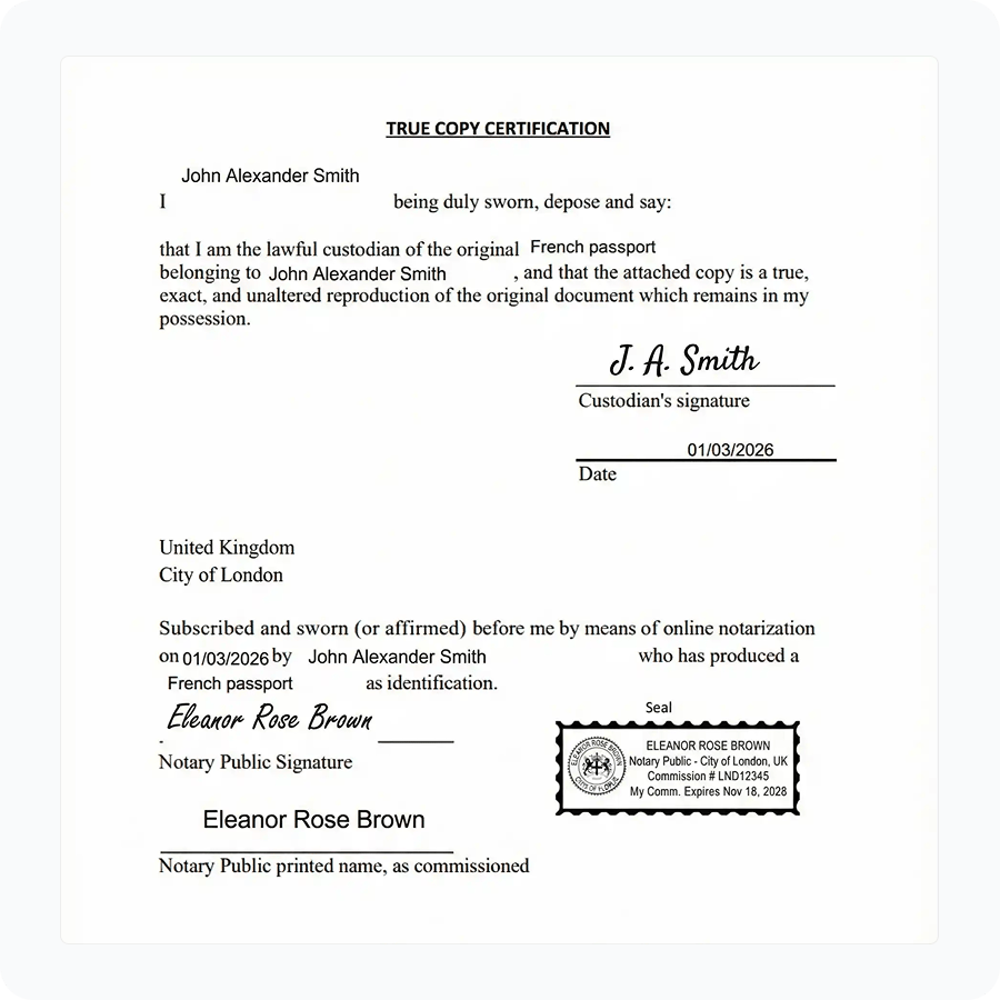 What You Receive After Your Notary Appointment