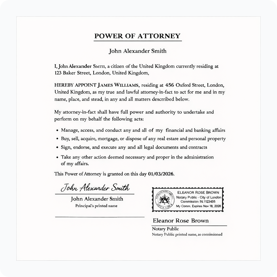 What You Receive After Your Notary Appointment