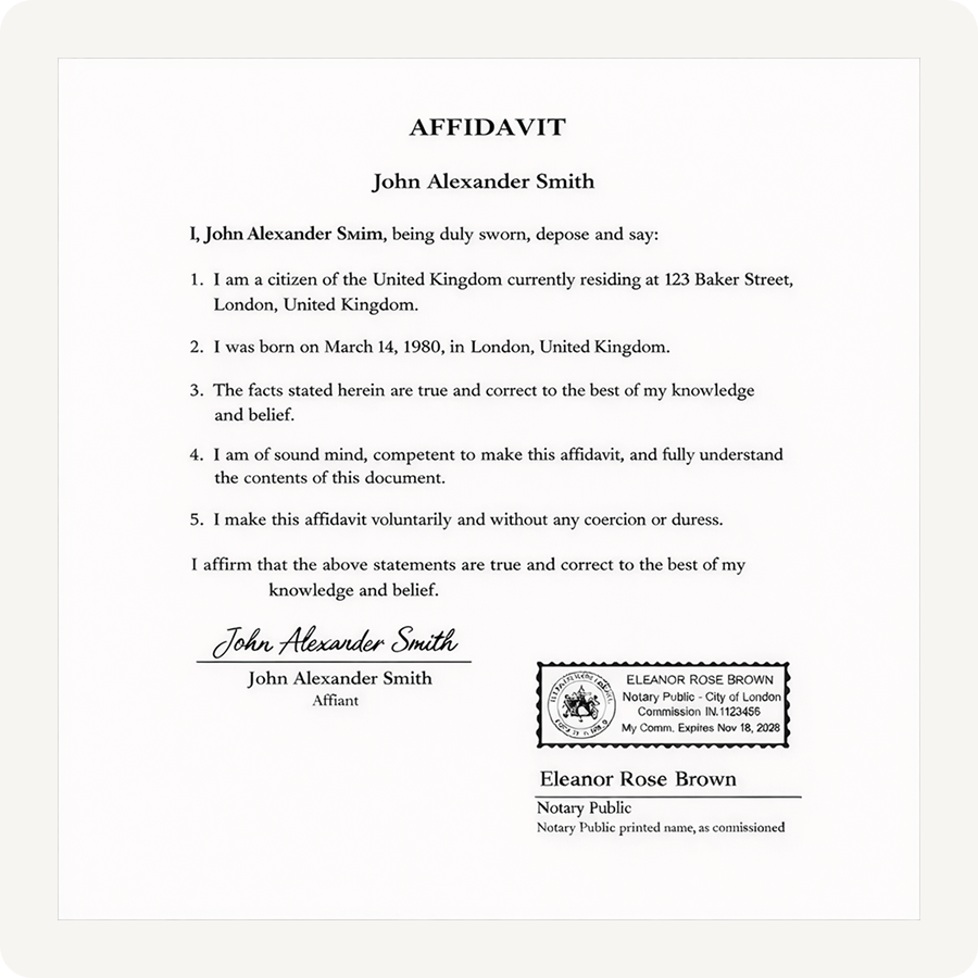 Was Sie nach Ihrem Notartermin erhalten