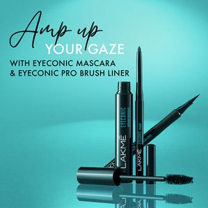 Lakme 9 To 5 Fashionista Collection Eyeconic Kajal 0.35g - Deep Black •