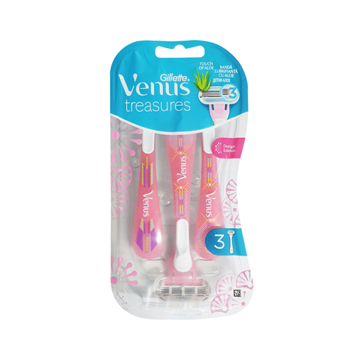 Gillette Venus Treasures Disposable Razors 3 Pieces  •