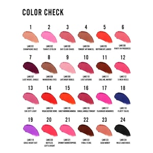 J.Cats Lipfinity Kissproof Matte Lip - LMK120 Bottles Left & Right