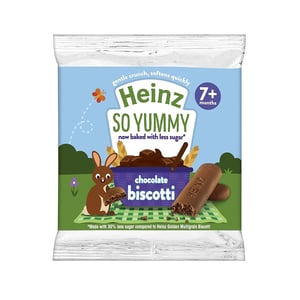 Heinz So Yummy Chocolate Biscotti (7+ Months) 60g•