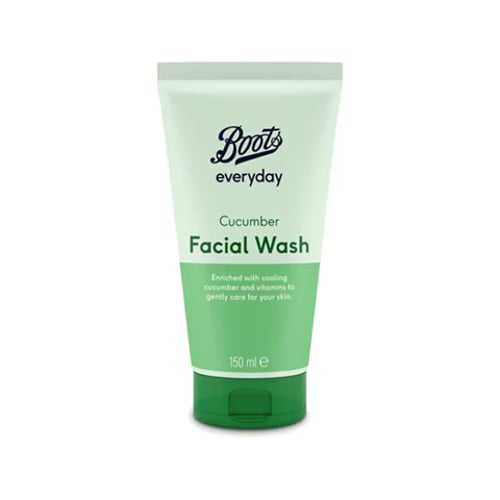 Boots Everyday Cucumber Facial Wash 150ml •