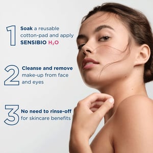 Bioderma Sensibio H2O Makeup Removing Cleansing Micellar Water 100ml •
