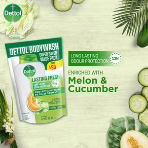 Dettol Lasting Fresh Bodywash Refill Pack 170ml
