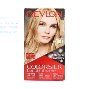 Revlon ColorSilk Beautiful 3D Hair Color - 73 Champagne Blonde  •