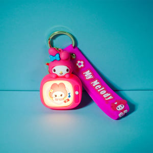 Key Ring With Mini Lighting TV - My Melody