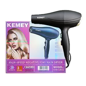 Kemey High-Speed Negative Ions Hair Dryer - KM-5805