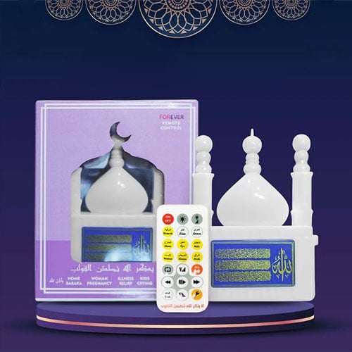 Remote Control Plug In Quran With Led Lamp