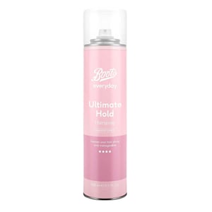 Boots Everyday Ultimate Hold Hairspray Unperfumed 300ml •