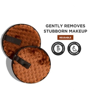 Clean Sponge Makeup Remover Puff - Brown