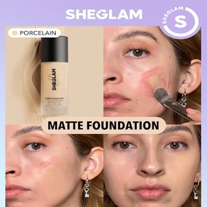 SHEGLAM Complexion Pro Long Lasting Breathable Matte Foundation 30ml - Porcelain
