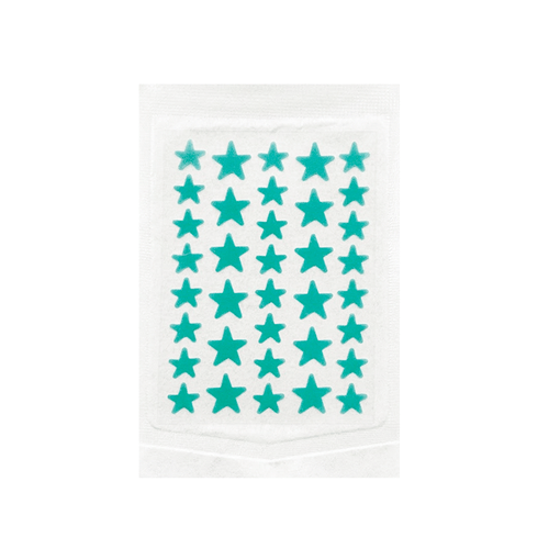 Acne Pimple Patch 36pcs Sheet - Green Star