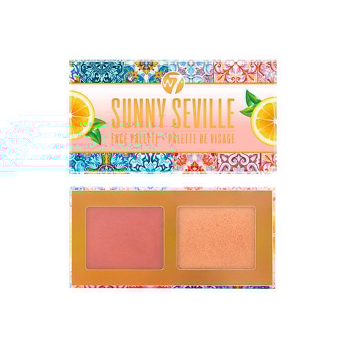 W7 Sunny Seville Face Palette - Deep