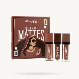 Queen Of Mattes Liquid Lipsticks Set - 04 Browns •