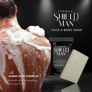 Farmasi Shield Man Face & Body Soap 100g