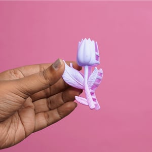 Tulip Flower Hair Clip - Purple & Lavender