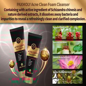 Pax Moly Acne Clean Foam Cleanser 120ml