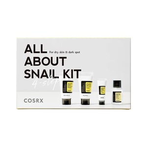 COSRX All About Snail Kit 4-Step For Dry Skin & Dark Spot  •