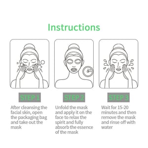 Bioaqua Honey Moisturizing Facial Sheet Mask 25g