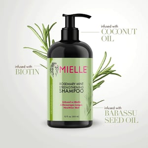 Mielle Rosemary Mint Strengthening Shampoo 355ml •