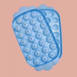 26 Grid Ice Ball Mould - Baby Blue