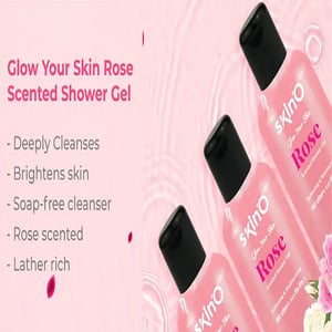 Skin'O Glow Your Skin Rose Scented Shower Gel 220ml •