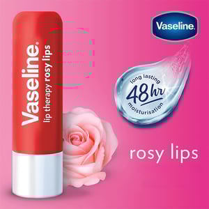 Vaseline Rosy Lips Lip Care 4.8g •