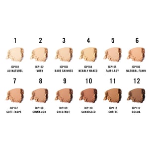 J. Cats Beauty Indense Mineral Compact Powder 10g - ICP 104 Nearly Naked