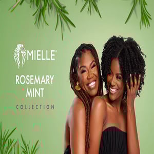 Mielle Rosemary Mint Strengthening Leave-In Conditioner 355ml •