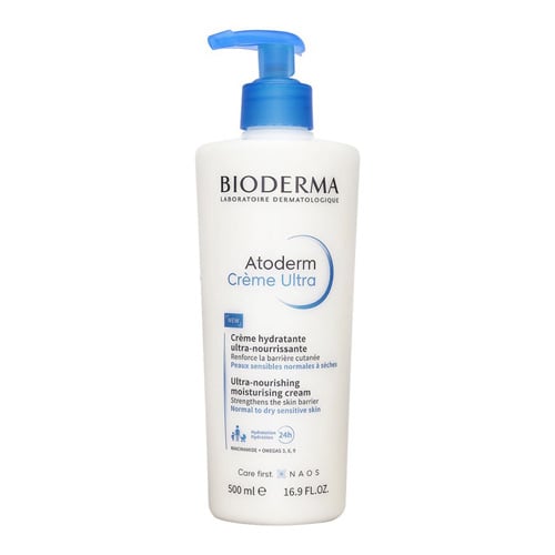 Bioderma Atoderm Creme Ultra-Nourishing Cream For Normal To Dry Sensitive Skin 500ml•